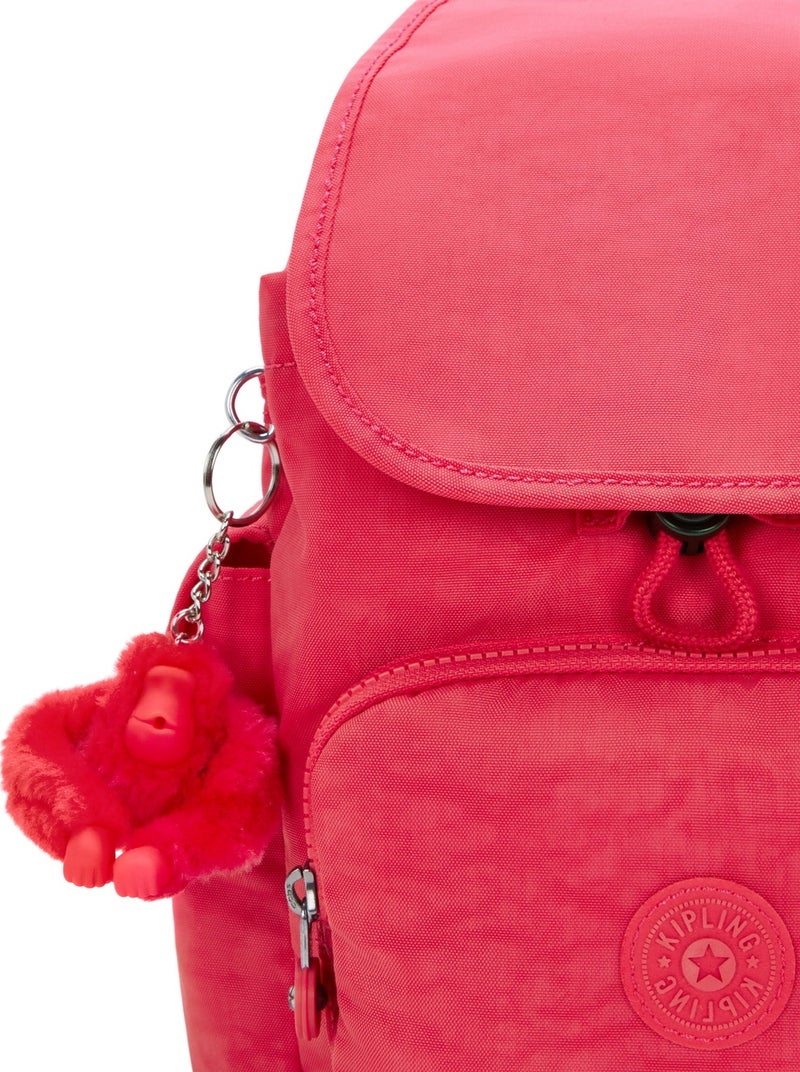 كيبلينغ حقيبة ظهر صغيرة نسائية سيتي باك - وردي ريزورت - Image 5